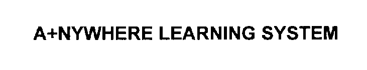 A+NYWHERE LEARNING SYSTEM