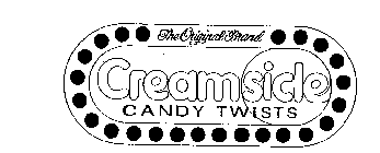THE ORIGINAL BRAND CREAMSICLE CANDY TWISTS