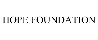 HOPE FOUNDATION