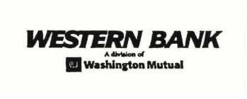 WESTERN BANK A DIVISION OF WASHINGTON MUTUAL
