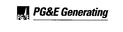 PG&E PG&E GENERATING