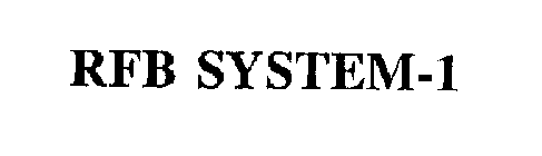 RFB SYSTEM-1
