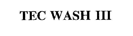 TEC WASH III