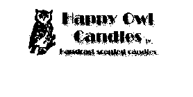 HAPPY OWL CANDLES HANDCAST SCENTED CANDLES