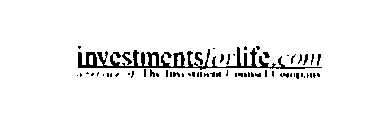 INVESTMENTSFORLIFE.COM A SERVICE OF THE INVESTMENT COUNSEL COMPANY