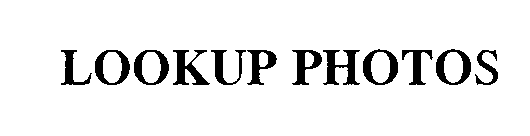 LOOKUP PHOTOS