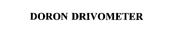 DORON DRIVOMETER