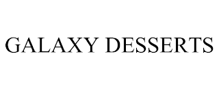GALAXY DESSERTS