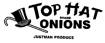 TOP HAT BRAND ONIONS JUSTMAN PRODUCE