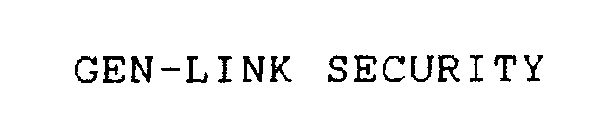 GEN-LINK SECURITY