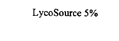 LYCOSOURCE 5%