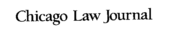 CHICAGO LAW JOURNAL