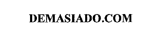 DEMASIADO.COM