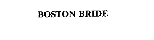 BOSTON BRIDE