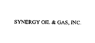 SYNERGY OIL & GAS, INC.