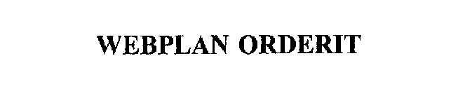 WEBPLAN ORDERIT