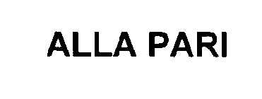 ALLA PARI