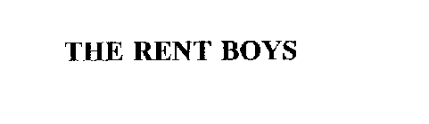 THE RENT BOYS