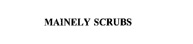 MAINELY SCRUBS