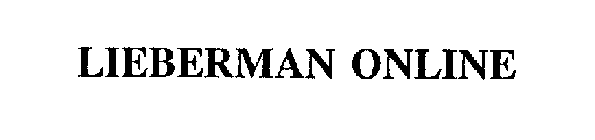 LIEBERMAN ONLINE