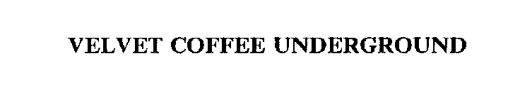 VELVET COFFEE UNDERGROUND
