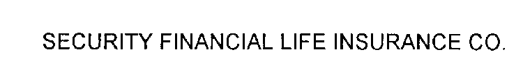 SECURITY FINANCIAL LIFE INSURANCE CO.
