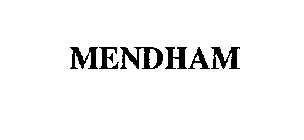MENDHAM