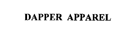 DAPPER APPAREL