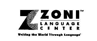 Z ZONI LANGUAGE CENTER UNITING THE WORLD THROUGH LANGUAGE