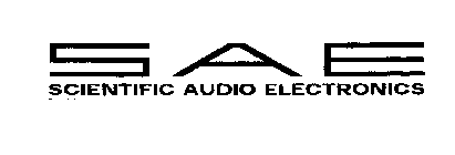 SAE SCIENTIFIC AUDIO ELECTRONICS