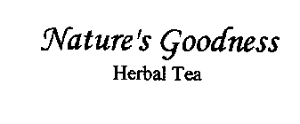 NATURE'S GOODNESS HERBAL TEA