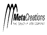 M METACREATIONS THE CREATIVE WEB COMPANY