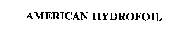AMERICAN HYDROFOIL