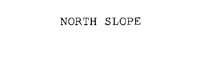 NORTH SLOPE