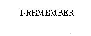 I-REMEMBER