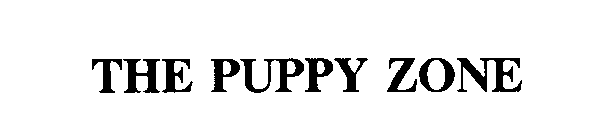 THE PUPPY ZONE