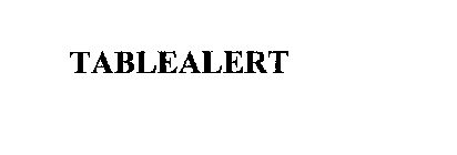 TABLEALERT