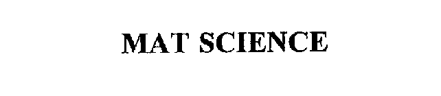 MAT SCIENCE
