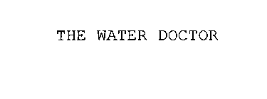 THE WATER DOCTOR