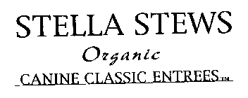 STELLA STEWS ORGANIC CANINE CLASSIC ENTREES