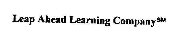 LEAP AHEAD LEARNING COMPANY