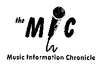 THE MIC MUSIC INFORMATION CHRONICLE