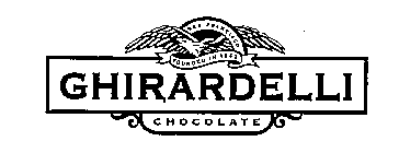 GHIRARDELLI CHOCOLATE FOUNDED IN 1852 SAN FRANCISCO