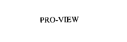 PRO-VIEW