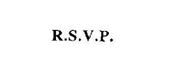 R.S.V.P.