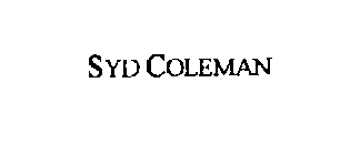 SYD COLEMAN