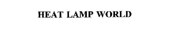 HEAT LAMP WORLD