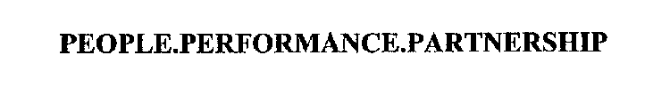PEOPLE.PERFORMANCE.PARTNERSHIP