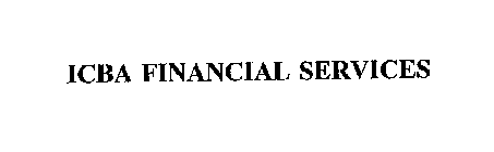 ICBA FINANCIAL SERVICES