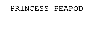 PRINCESS PEAPOD